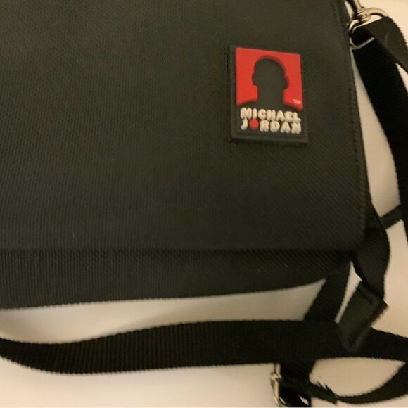Vintage 80s Michael Jordan Jumpman Side Strap Bag Crossbody - Picture 7 of 8